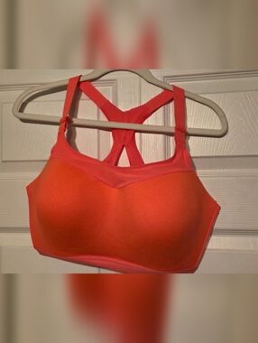 Everyday Comfort Women's High-Impact Sports Bra - Coral Pink
